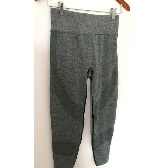 Victorias Secret Pink Active Green Seamless Stretchy Stretchy Leggings Sz M - Picture 6 of 8